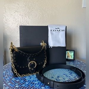 Beat Shoulder Bag 18 With Rivets